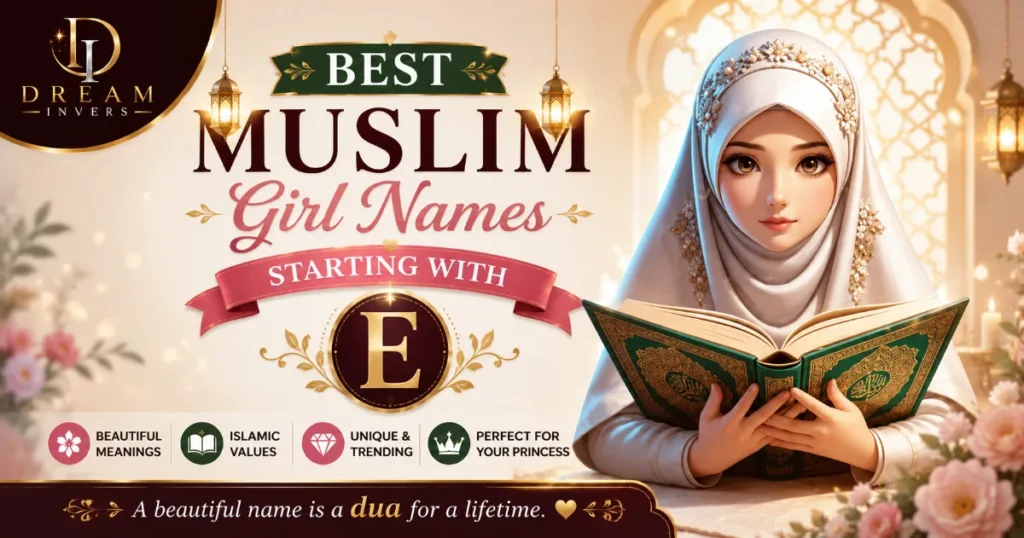 Best Muslim Girl Names Starting with E