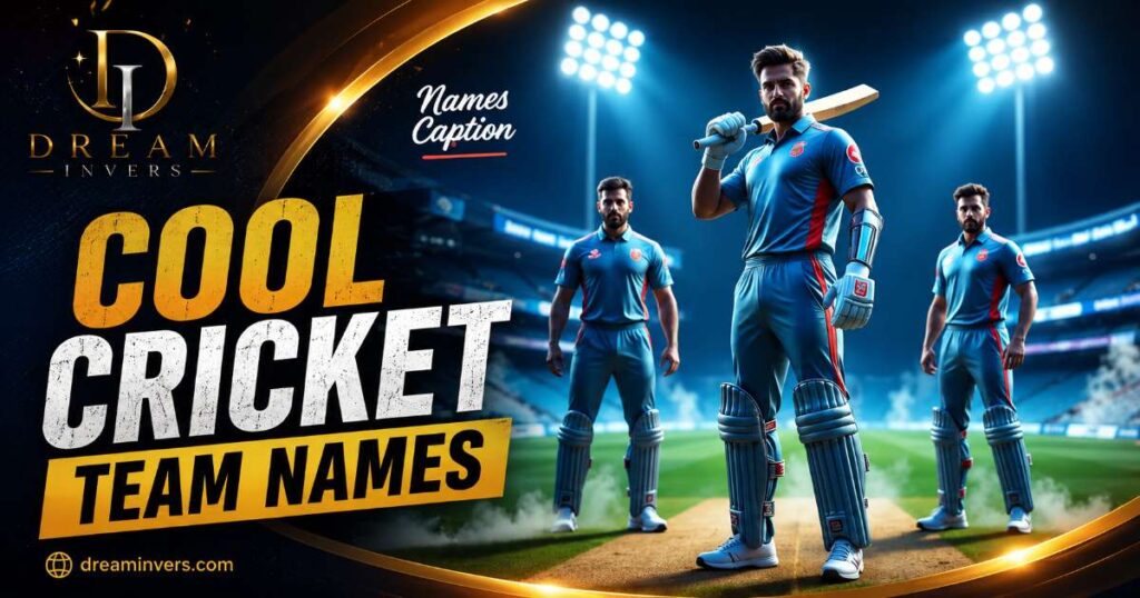 Cool Cricket Team Names