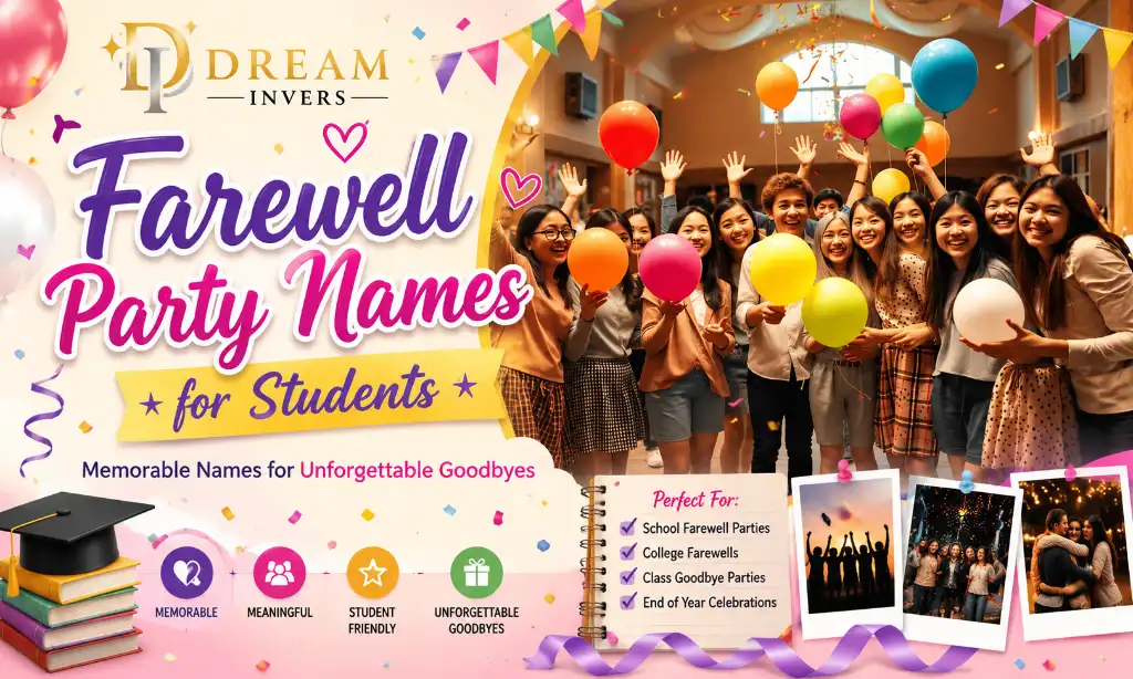 Farewell Party Names for Students