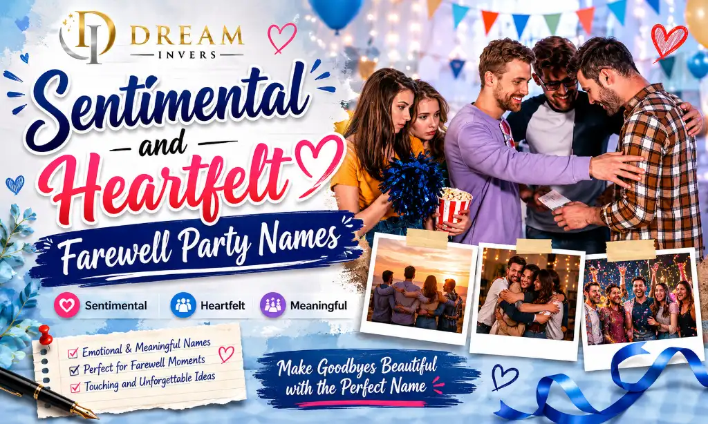Sentimental and Heartfelt Farewell Party Names